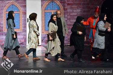 چهاردهمین جشن بازیگر خانه تئاتر‎ در سالن اصلی تئاتر شهر