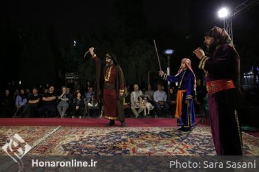 تعزیه خوانی "مجلس حضرت ابوالفضل" در خانه هنرمندان