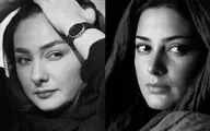 طناز طباطبایی و هانیه توسلی در 
