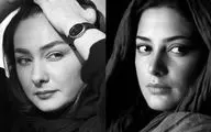 طناز طباطبایی و هانیه توسلی در 