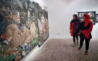 نمایشگاه نقاشی الهام نفیسی در گالری هما