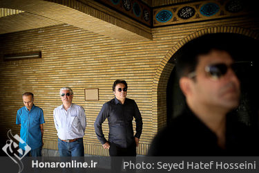 مراسم تشییع پیکر "حسین عرفانی" دوبلور پیشکسوت