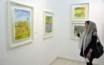 نمایشگاه آثار پروین هانی طبائی در گالری دید