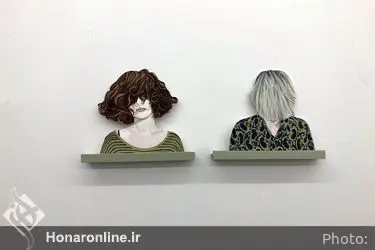 نمایشگاه آثار آلیشیا مرصعی در گالری اُ