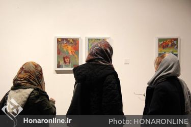 نمایشگاه نقاشی عیسی جباری در گالری آس