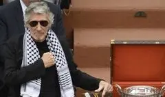 حمایت راجر واترز از برافراشتن پرچم فلسطین در ورزشگاه ویمبلی لندن