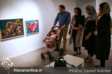 نمایشگاه نقاشی ارغوان حیدری‌مجد در گالری ویستا