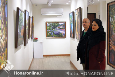نمایشگاه نقاشی ناهید جعفری در گالری بهارک