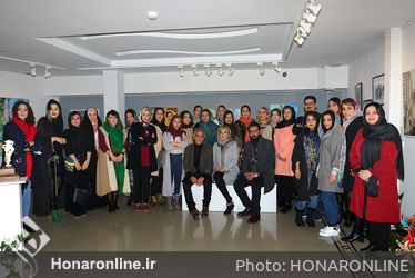 نمایشگاه گروهی طراحی و نقاشی "رنگ واژه" در گالری شکوه
