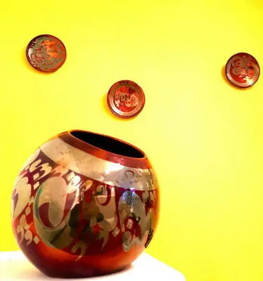 Ceramic works by Iranian artist on view in Nepal 