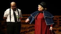 Mephisto goes on stage at Molavi Hall