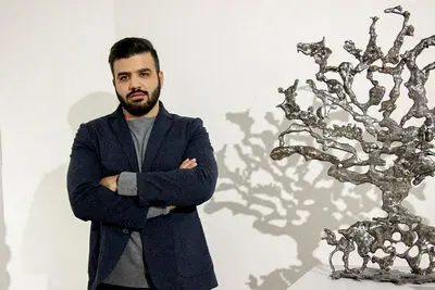درخت‌هایی که سر از دنیای فراموشی برآوردند / نمایش آثار محمد استادیان در گالری سهراب