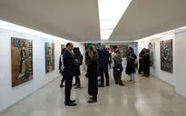 نمایشگاه نقاشی‌های  بهزاد بزرگی در گالری والی