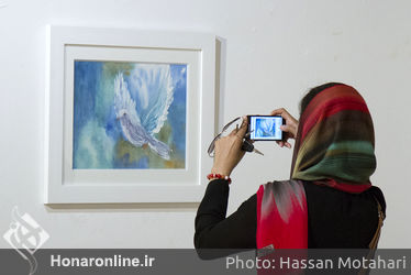 نمایشگاه نقاشی های سمانه احسانی نیا در گالری شماره 2 فرهنگسرای نیاوران