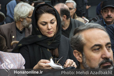 تشییع پیکر جمشید مشایخی