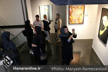 نمایشگاه نقاشی تهمینه میلانی در گالری ایوان