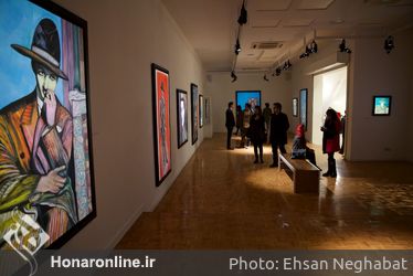 نمايشگاه آثار قاسم حاجی‌زاده در گالری شهریور