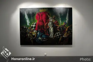 نمایشگاه آثار بارانا سعادت در گالری شیرین