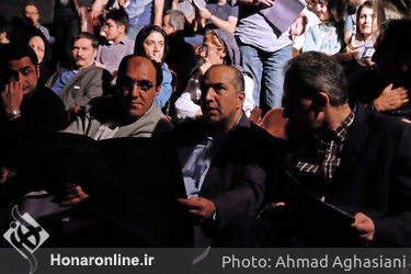 بازدید حسین انتظامی از تئاترشهر 
