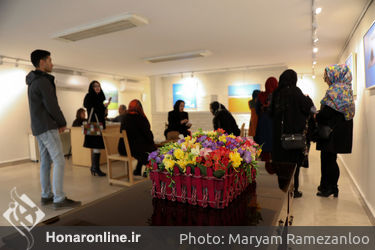 نمایشگاه نقاشی فهیمه امینی در گالری گلستان