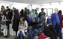 نمایشگاه گروه هنری آمیدا در گالری مژده