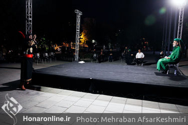 مجلس تعزیه با عنوان «شبیه‌خوانی در پهنه» 