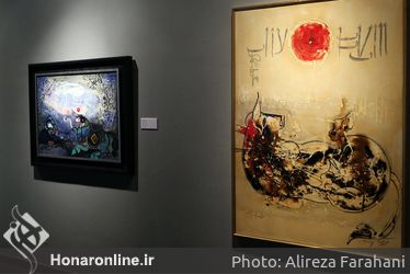 نمایشگاه آثار ناصر اویسی در موزه هنرهای معاصر
