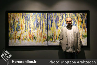 نمایشگاه نقاشی سهراب مرزبان در گالری شیرین
