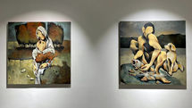 نمایشگاه آثار پیام فیروزی در گالری فرمانفرما