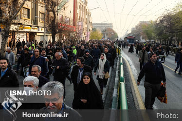 حضور هنرمندان و اهالی فرهنگ در تشییع پیکر آیت الله هاشمی رفسنجانی 