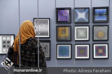 نمایشگاه سری‌گرافى‌هاى ویکتور وازارلى در گالری ثالث