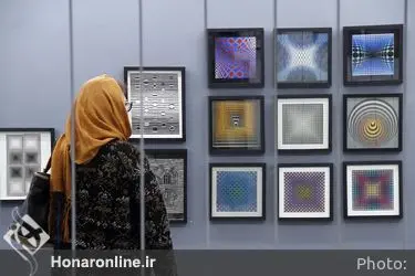 نمایشگاه سری‌گرافى‌هاى ویکتور وازارلى در گالری ثالث