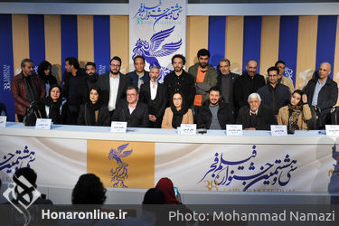  نشست فیلم «آتابای» در هفتمین روز سی و هشتمین جشنواره فیلم فجر در پردیس ملت