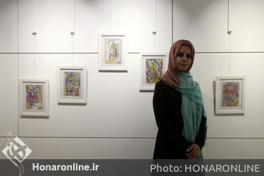 نمایشگاه نقاشی‌های محمد (مانی) لقمانی در گالری آما