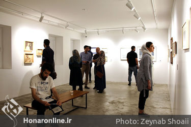 نمایشگاه گروهی در گالری زیر زمین دستان