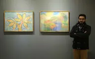 Hasan Morshed paintings in view in Hepta Gallery