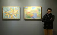 Hasan Morshed paintings in view in Hepta Gallery