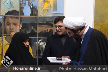افتتاحیه بخش" پلاک چهل" از یازدهمین جشنواره هنرهای تجسمی فجر