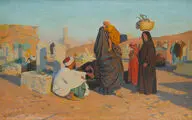 چکش حراج بونامز برای هنر قرن نوزدهم اروپا / عکس
