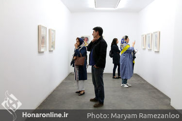 نمایشگاه آثار شیده تامی در گالری اُ