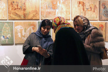 نمایشگاه نقاشی محمدهادی فدوی در نگارخانه موسسه خیریه بهنام دهش‌پور