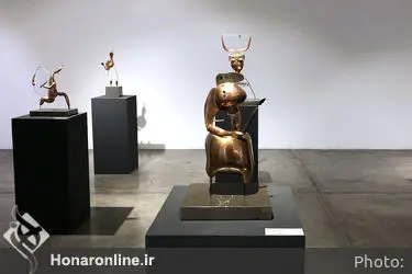 نمایشگاه آثار نسرین شاپوری‌آذر در گالری شیرین