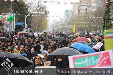 راهپیمایی ۲۲ بهمن در چهل سالگی انقلاب