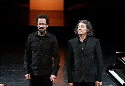 پیمان یزدانیان و حسام اینانلو به تالار وحدت می‌آیند