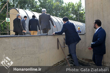 بازدید معاون امور هنری از روند بهسازی موزه هنرهای معاصر تهران