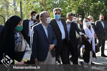 افتتاحیه پیاده‌راه استاد شهریار