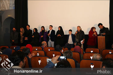 آیین افتتاحیه فیلم سینمایی قبیله من در باغ فردوس