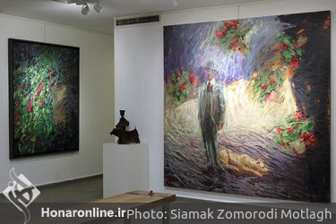 نمایشگاه آثار علیرضا آسانلو در گالری مژده 
