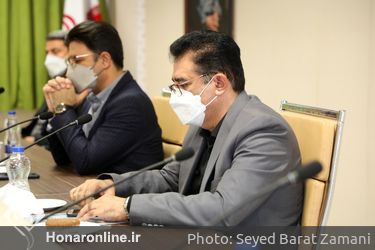 مراسم معرفی محمود شالویی به عنوان «سرپرست معاونت امور هنری»