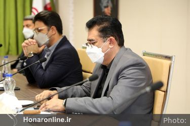 مراسم معرفی محمود شالویی به عنوان «سرپرست معاونت امور هنری»
